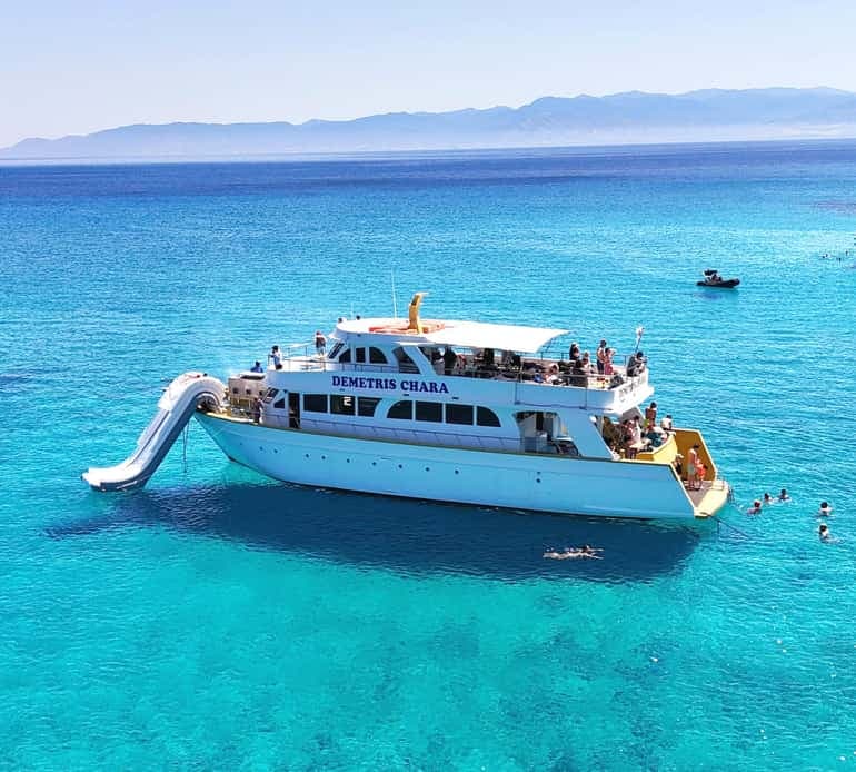 Latsi Blue Lagoon Boat Trip with Traditional BBQ