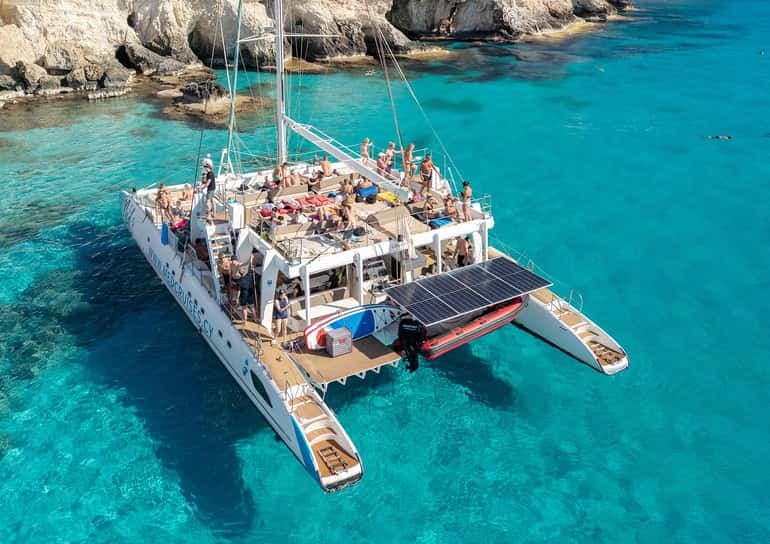 Ayia Napa and Protaras Morning Catamaran with Open Bar and Buffet